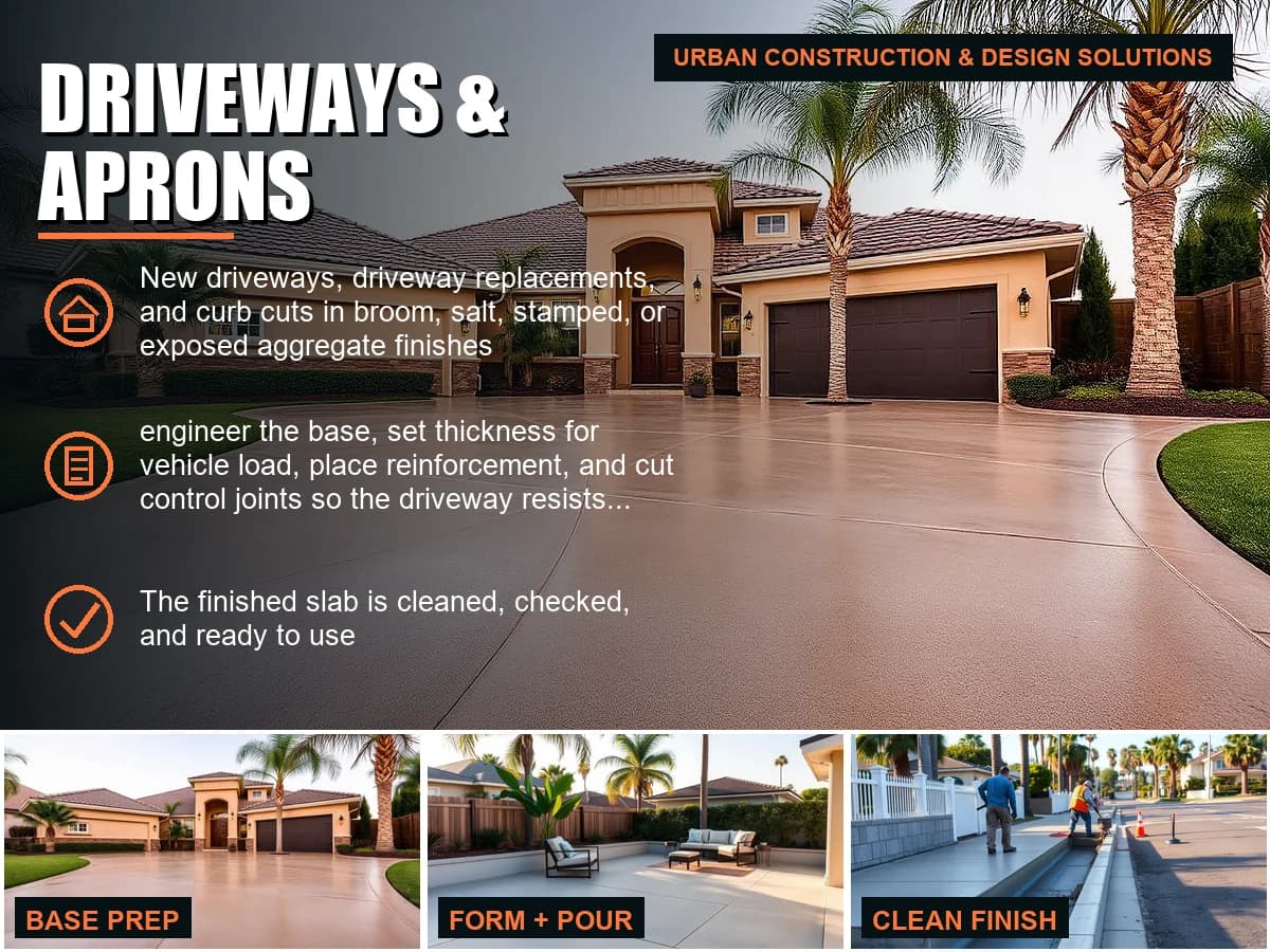 Driveways & Aprons