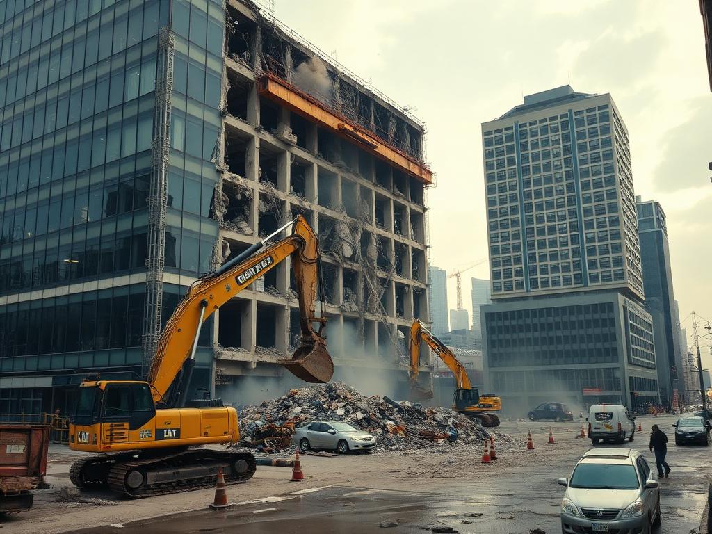 Commercial demolition coverage