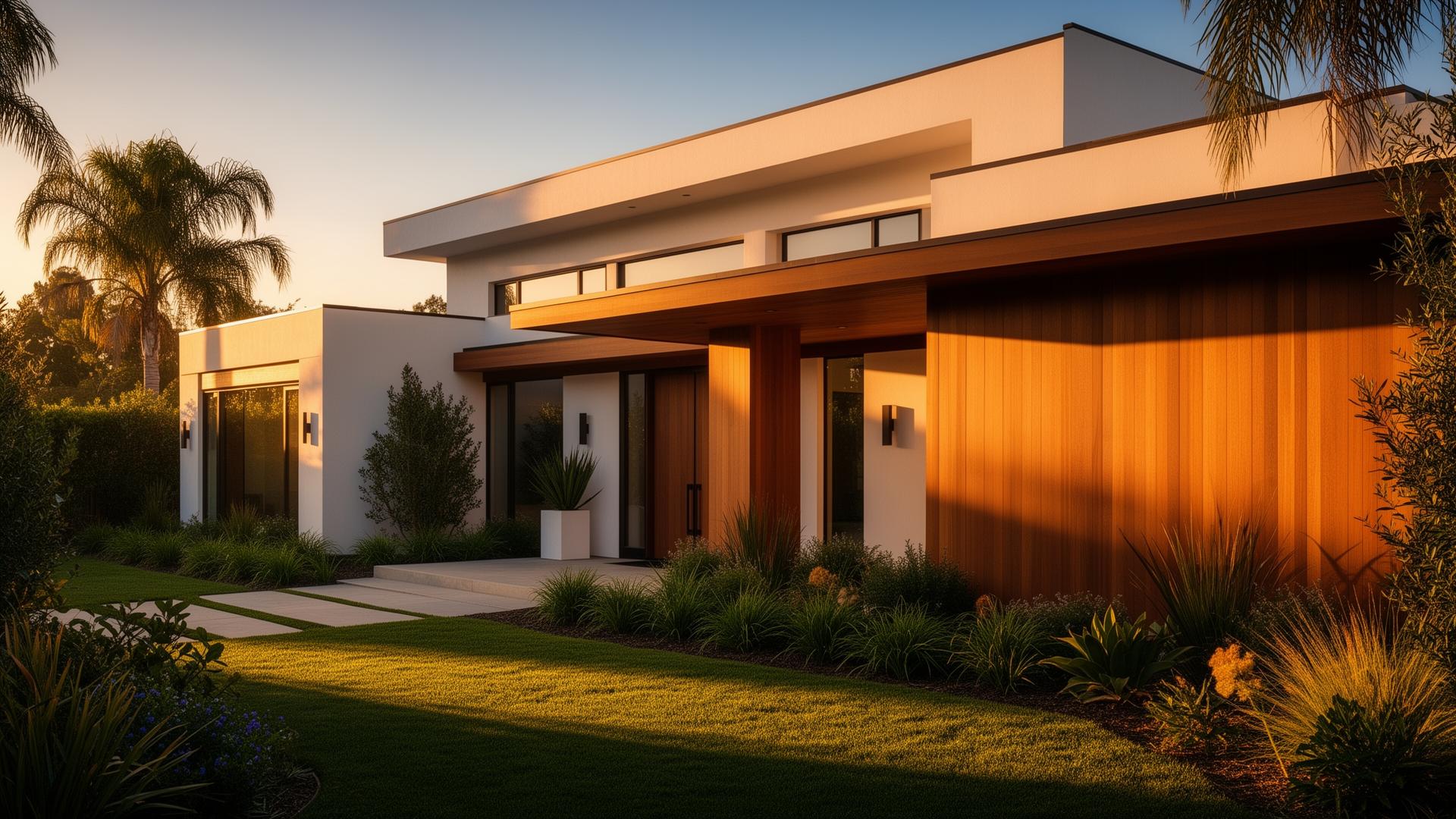 Modern luxury Southern California home built by Urban Construction