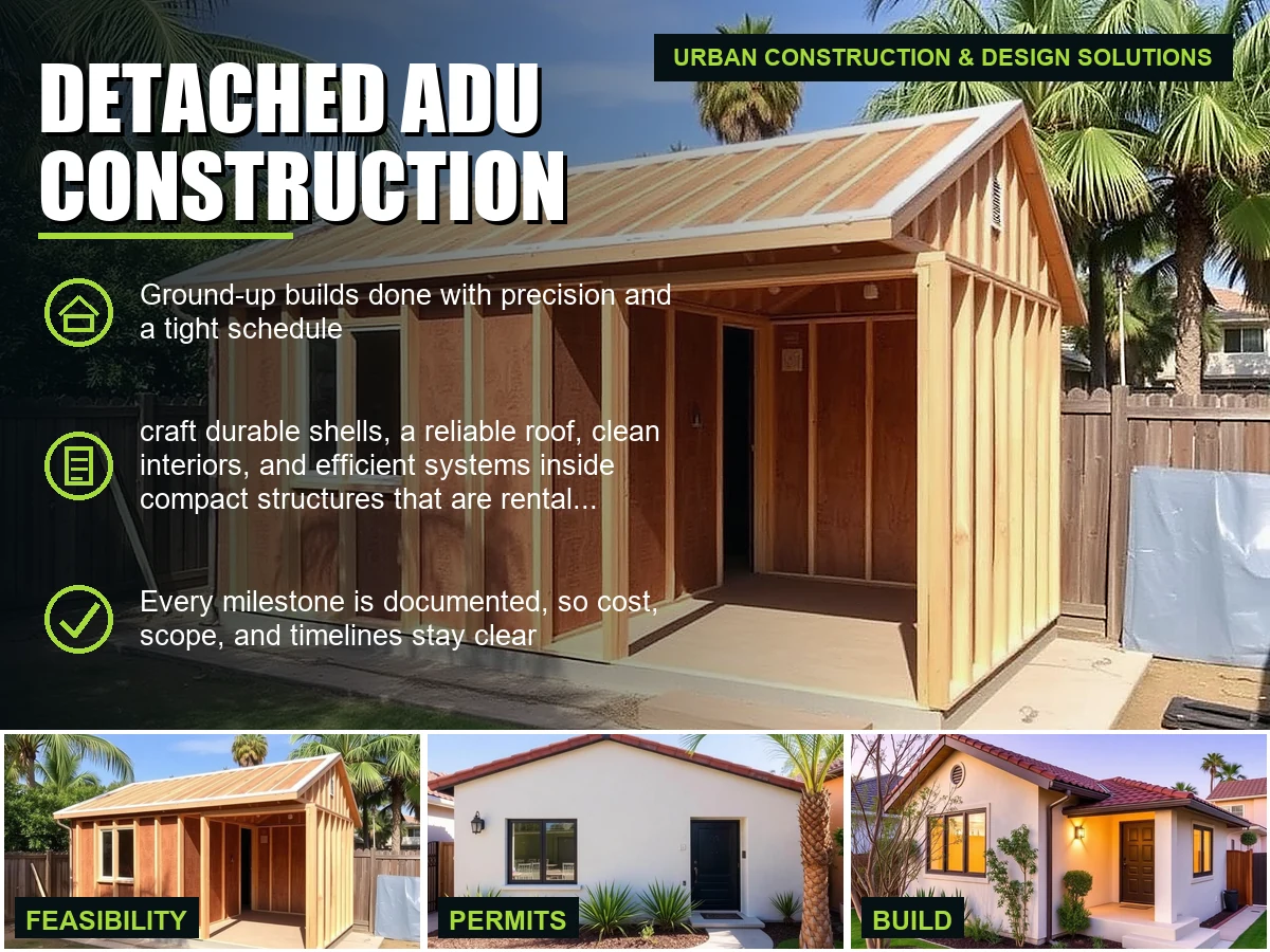Detached ADU Construction