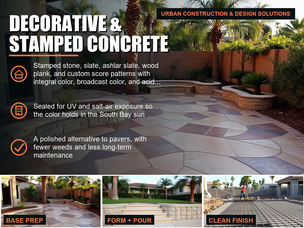 Decorative & Stamped Concrete