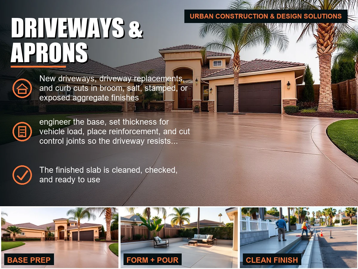 Driveways & Aprons
