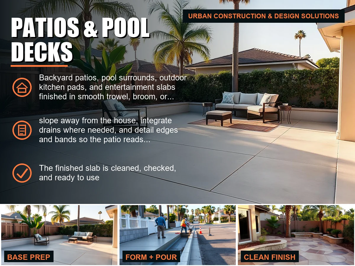 Patios & Pool Decks