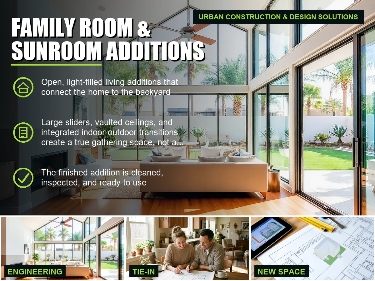Family Room & Sunroom Additions