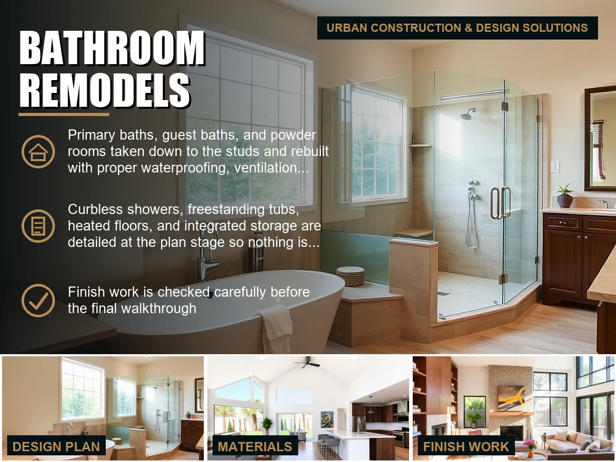Bathroom Remodels