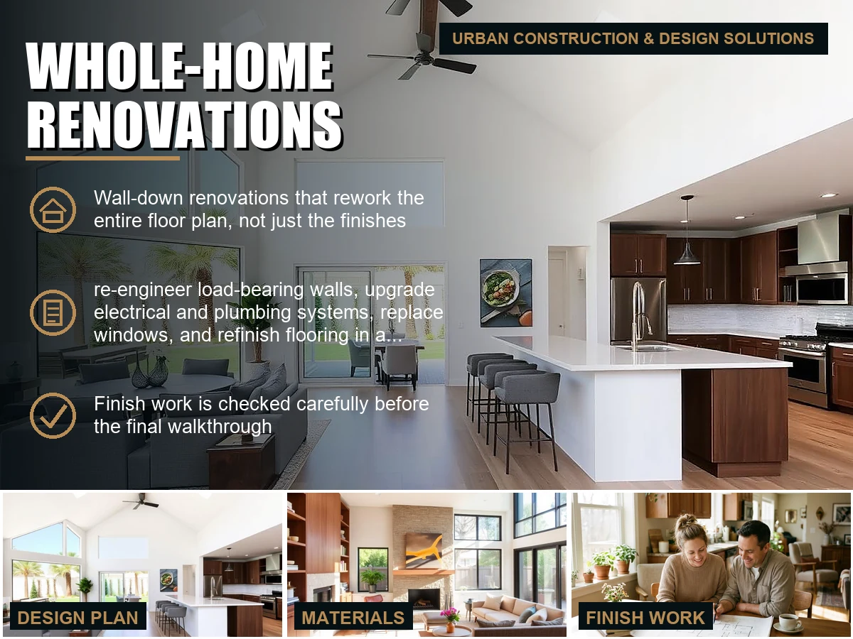 Whole-Home Renovations