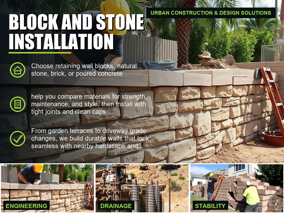 Block And Stone Installation