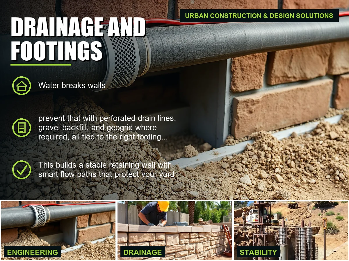 Drainage And Footings